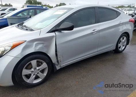 2012 Hyundai Elantra Gls (Ulsan Plant) from USA, damaged, VIN KMHDH4AE2CU323065